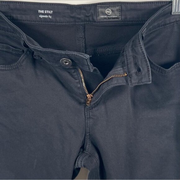 AG ADRIANO GOLDSCHMIED THE STILT Cigarette Leg Pants USA🇺🇸MADE Size 27R - Picture 7 of 10